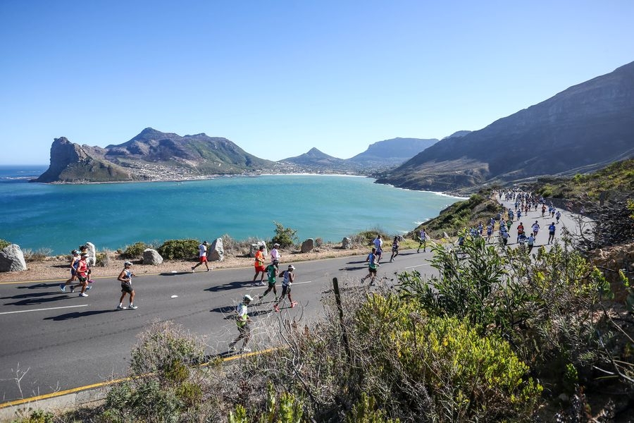 Die Strecke des Two Oceans Marathons zählt zu den Schönsten der Welt. Foto Veranstalter