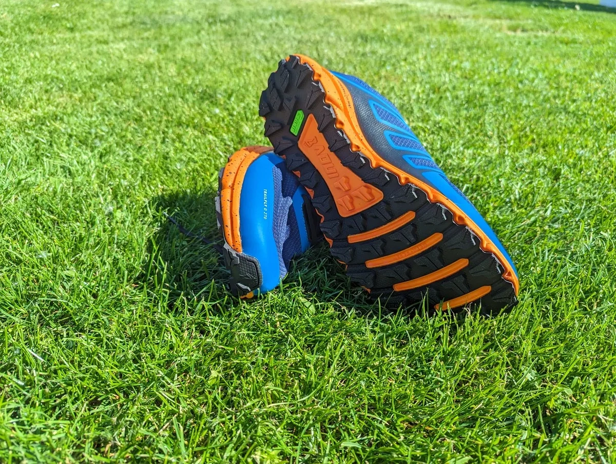 Die Sohle des inov-8 Trailfly G270