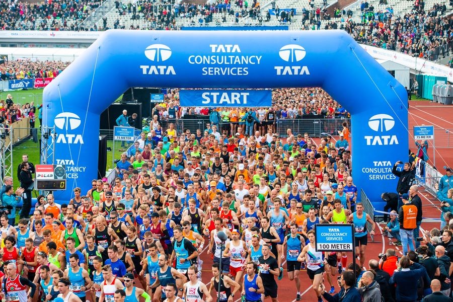 Amsterdam Marathon Start