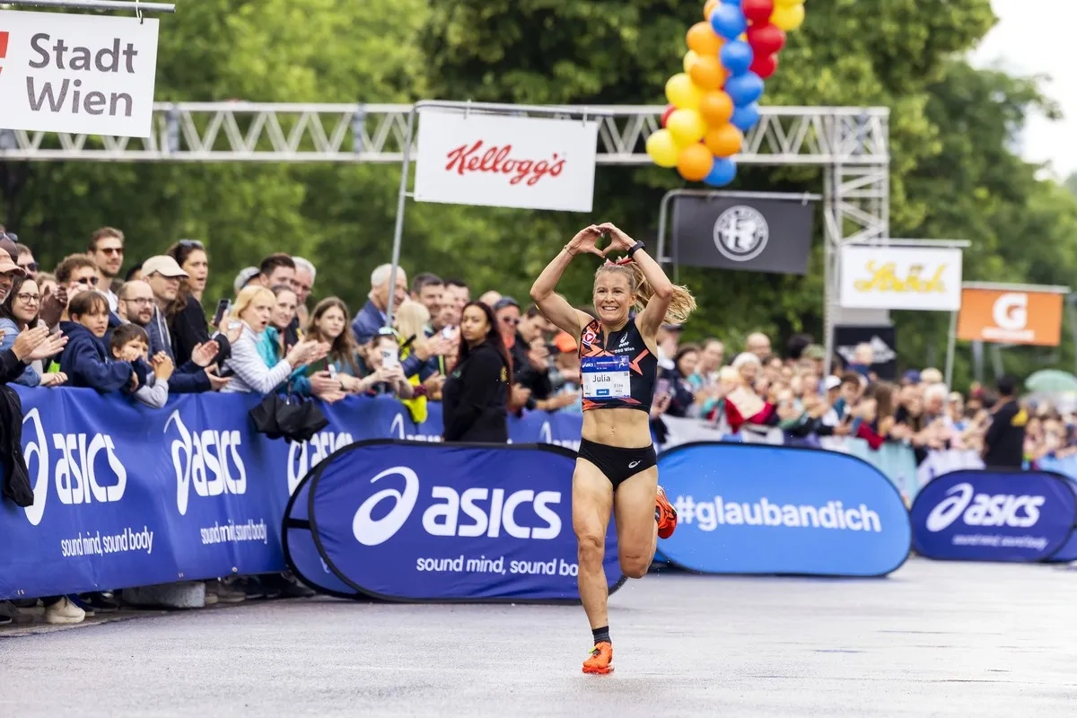 Julia Mayer auf Platz 4 beim Österreichischen Frauenlauf 2024