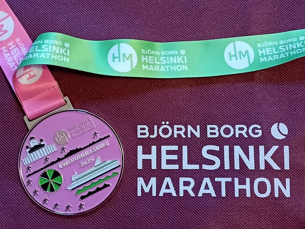Helsinki Marathon 2025: Medaille
