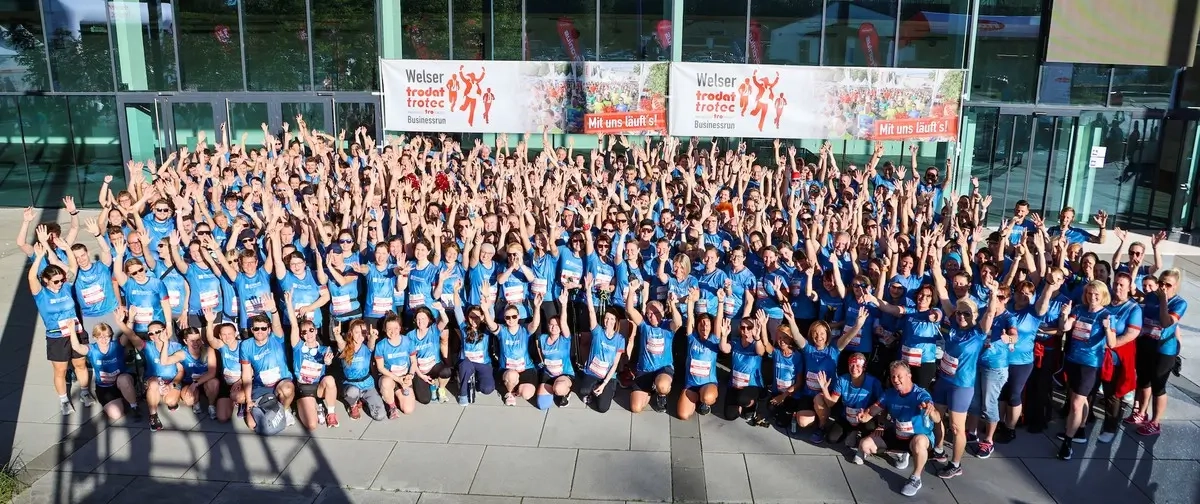 Das Klinikum beim Welser Businessrun