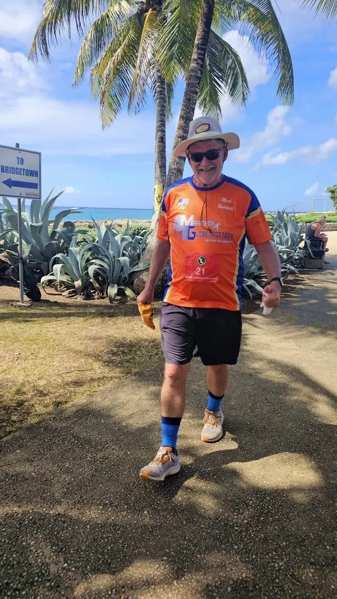 Barbados Marathon: Mark Hudspeth