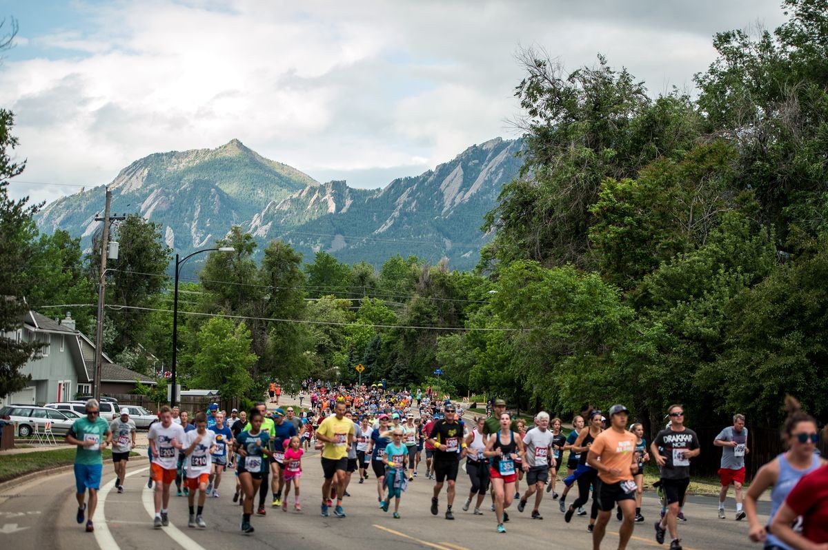 BOLDERBoulder - unter den Top 3 der größten Events in den USA. Foto: Gameface Media