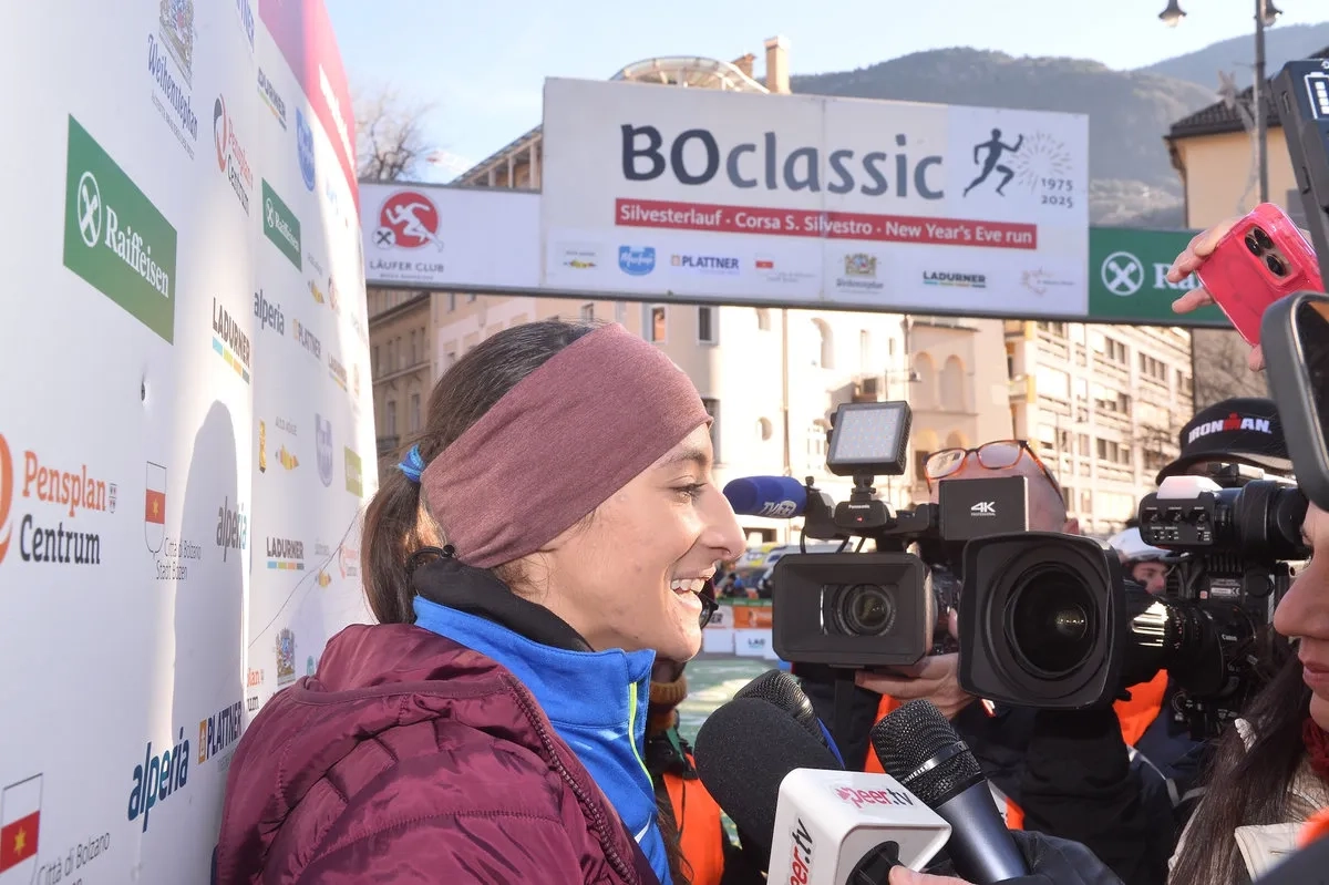 Silvesterlauf BOClassic 2025: Siegerin Nadia Batocletti