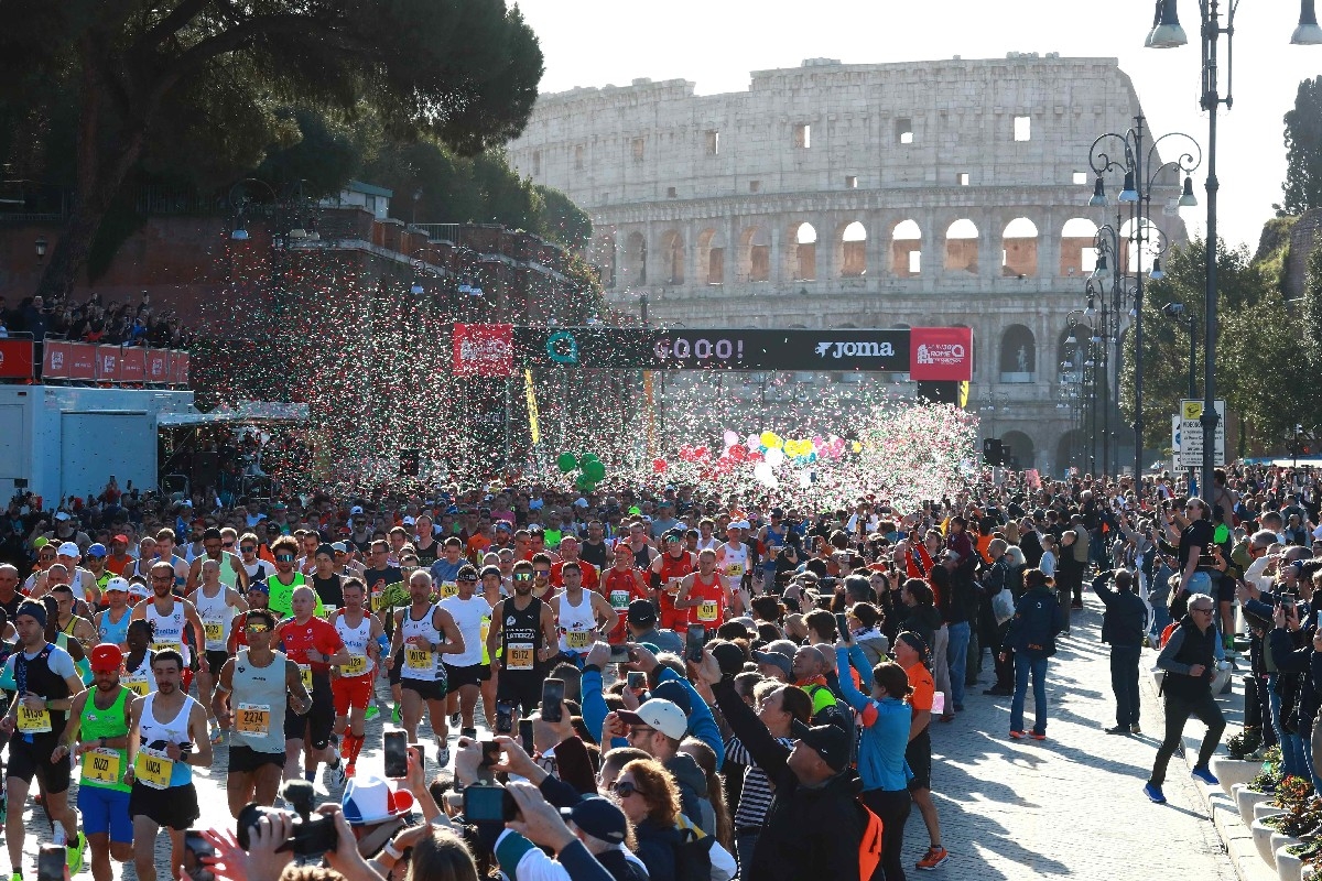 Start zum Rom Marathon 2025