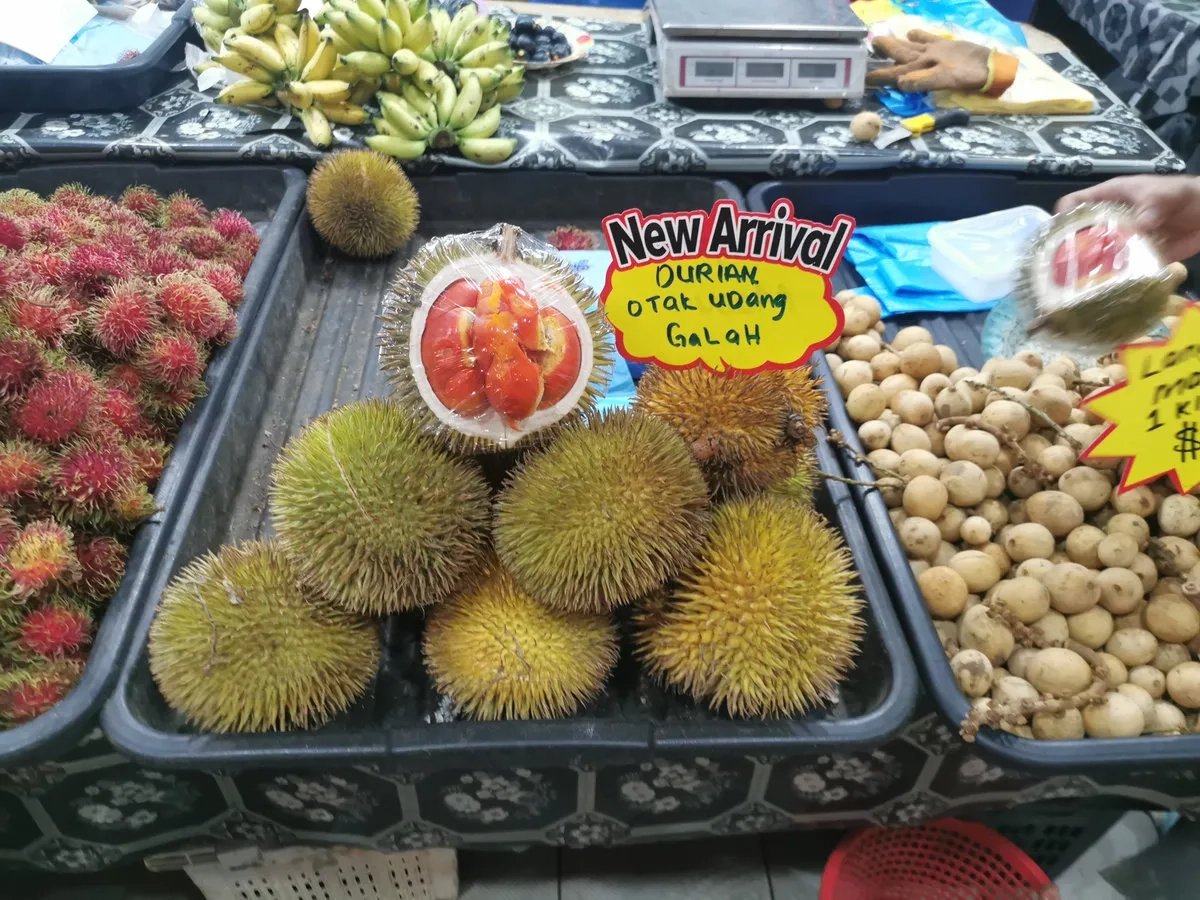 Brunei Marathon: Bild 22 Stinkfrucht Durian
