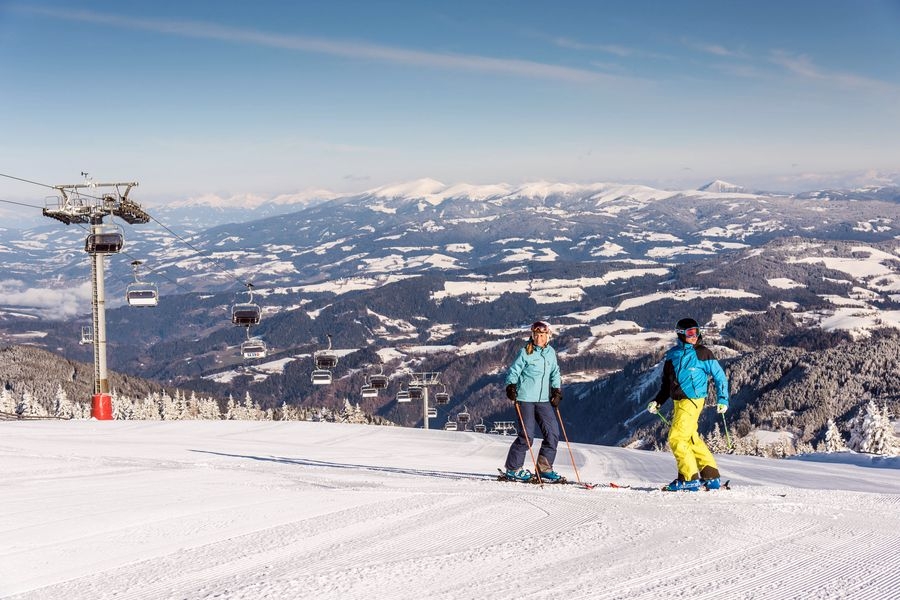 Skifahren, Skiurlaub und Winterurlaub in den Lavanttaler Alpen