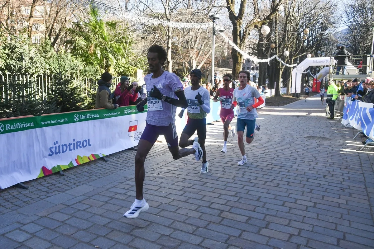 Silvesterlauf BOClassic 2025: Spitzengruppe Männer
