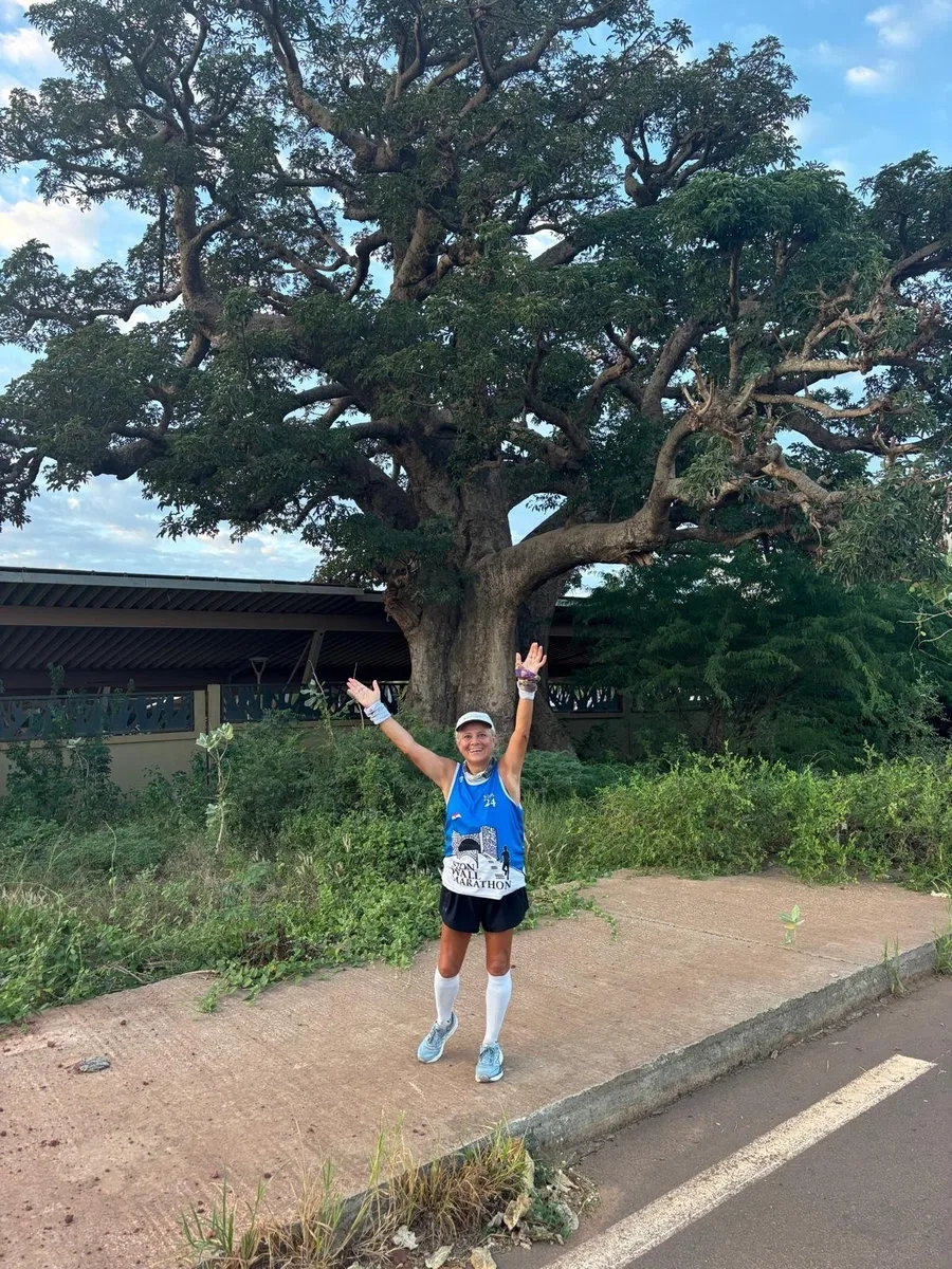 Dakar Club-Marathon: Pervaneh mit Peter unterwegs