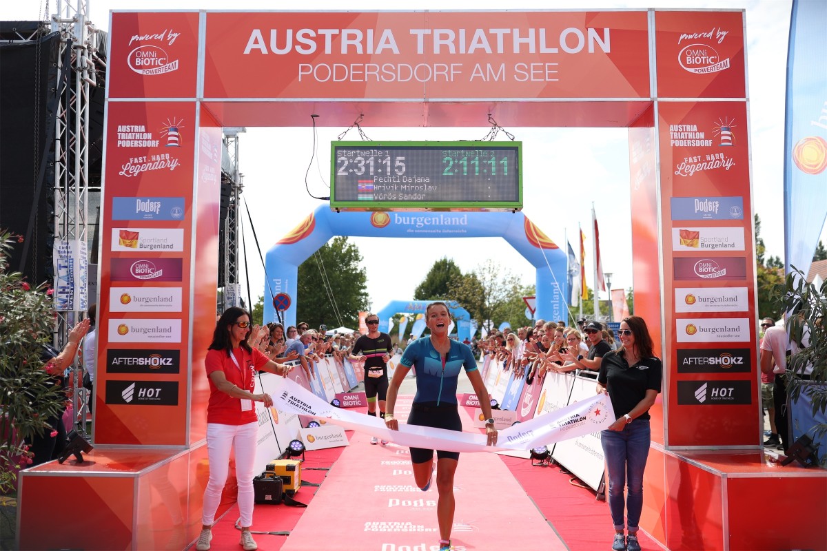 Austria Triathlon Podersdorf, Olympische Distanz Siegerin Dajana Pechtl