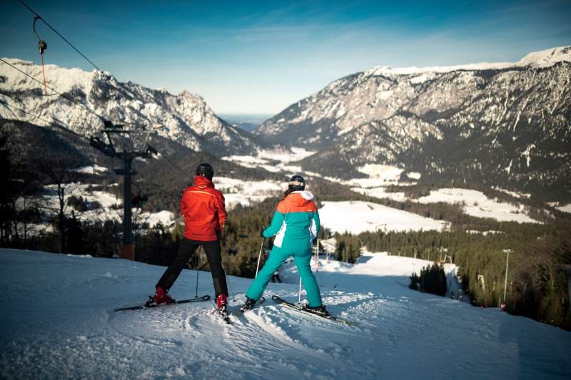 Skifahren, Skiurlaub und Winterurlaub in Berchtesgadener Alpen