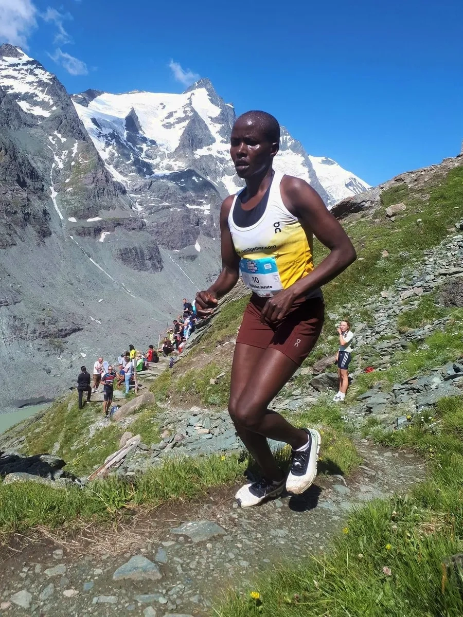 Großglockner Mountainrun mit Siegerin Jeruto.