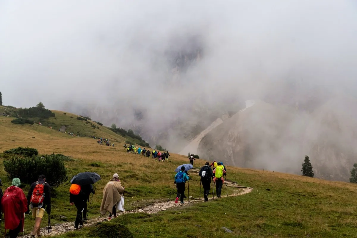 Karwendelmarsch 2025 trotz Schlechtwetter ein voller Erfolg.