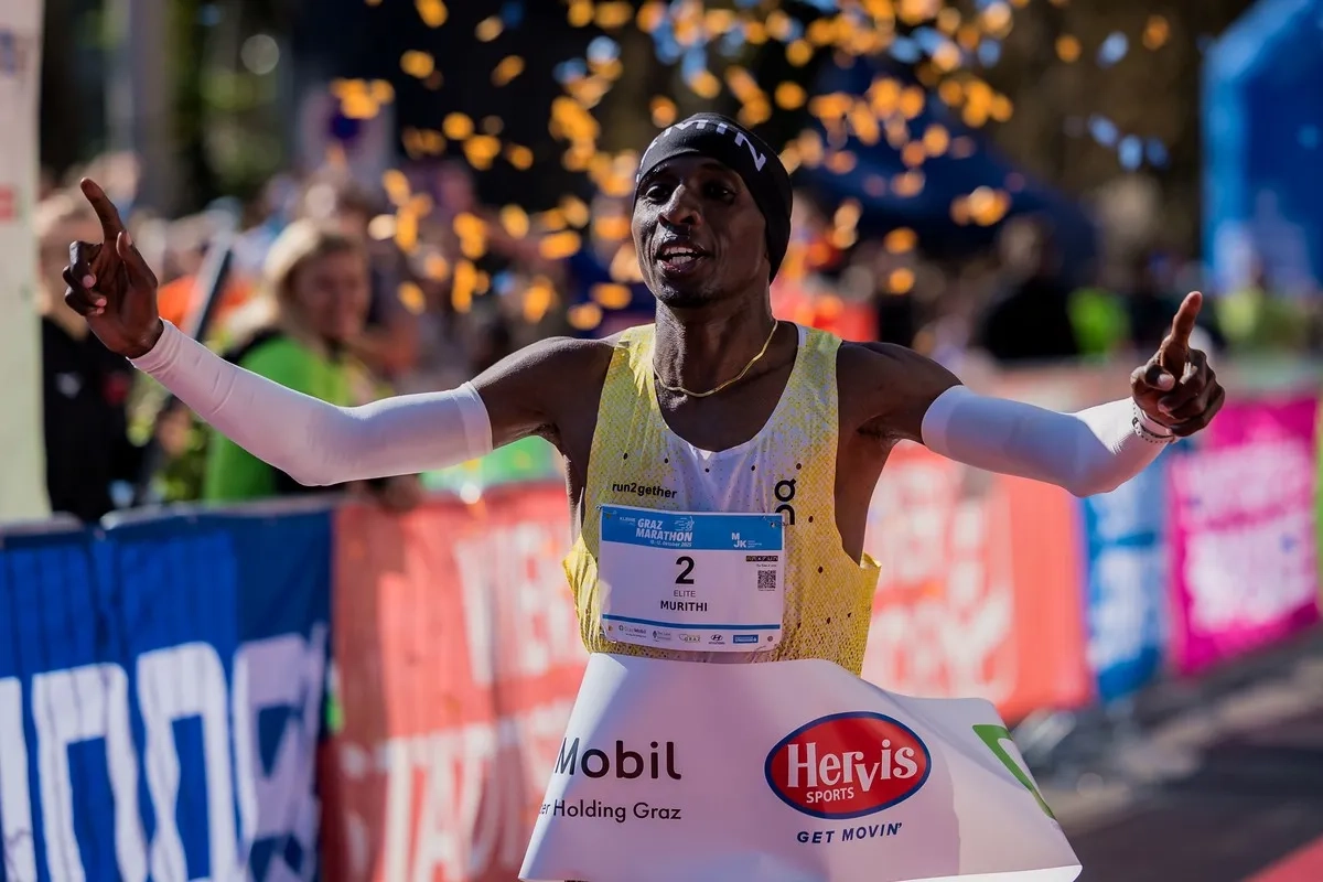 Graz Marathon 2025: Marathon-Champion Peter Wahome Murithi