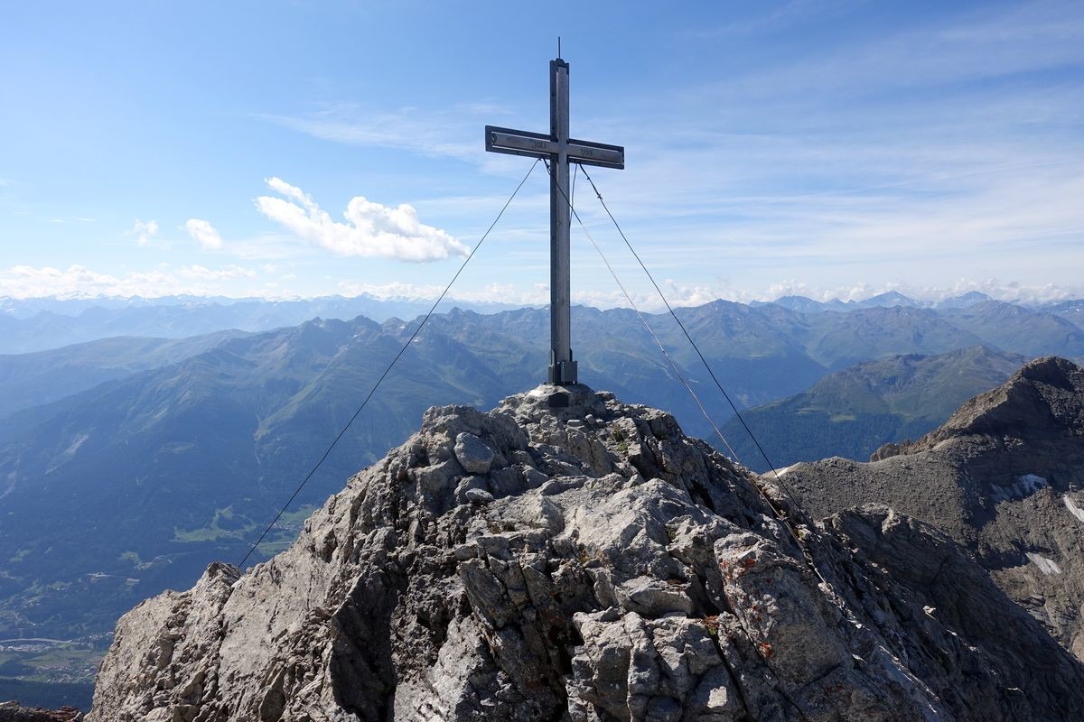 Die höchsten Berge in den Lechtaler Alpen