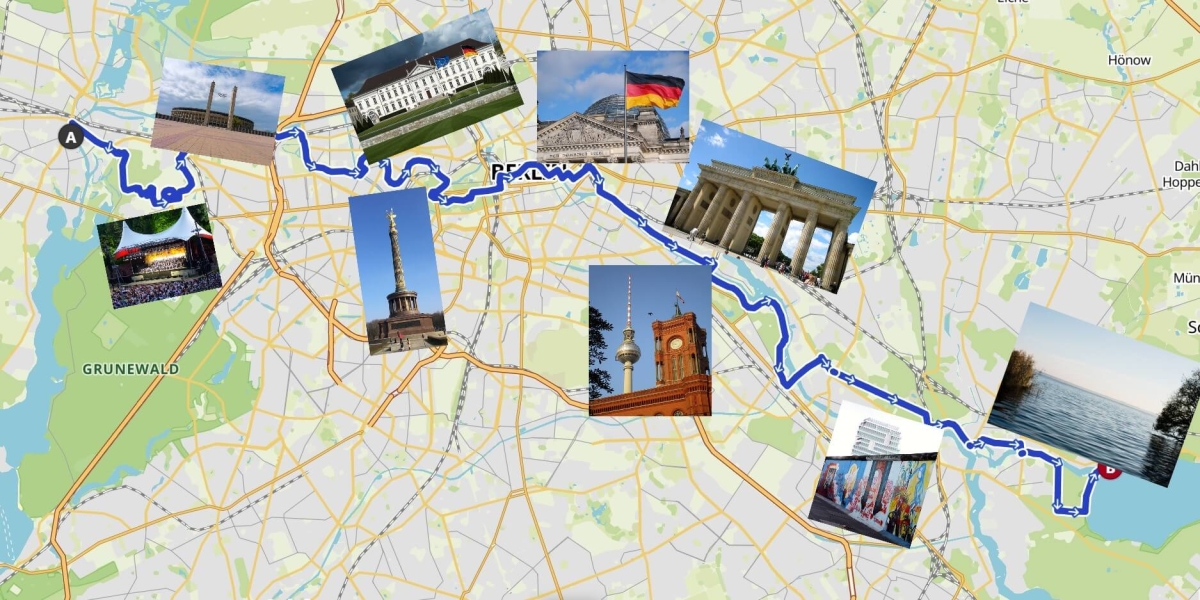 Berlin Marsch Strecke