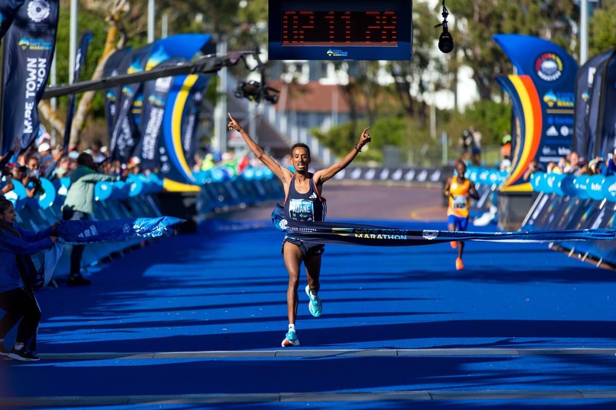 Männersieger Gebre vor Mokoka 2023