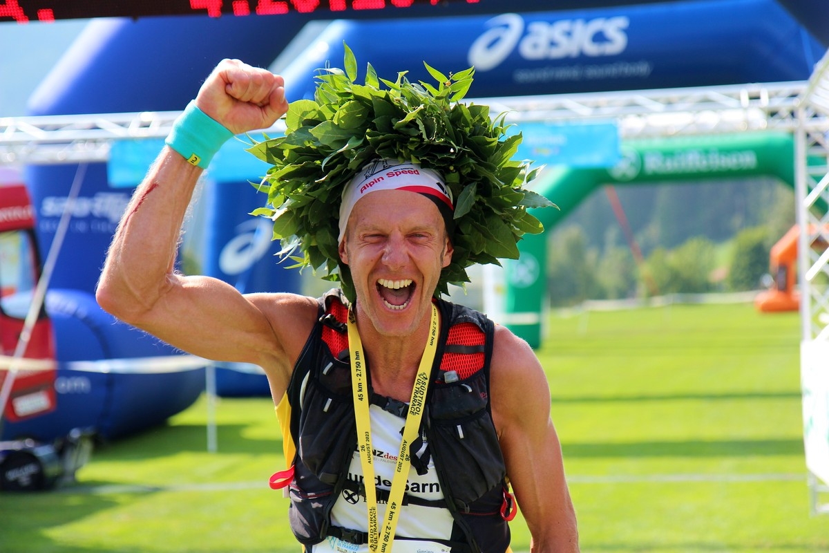 Südtirol Ultra Skyrace 2023 Andreas Innerebner Sieger 45K