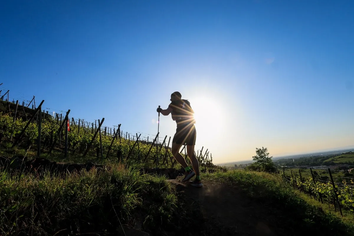 Ein Teilnehmer über die 100 Meilen beim Trail Alsace Grand Est 2025