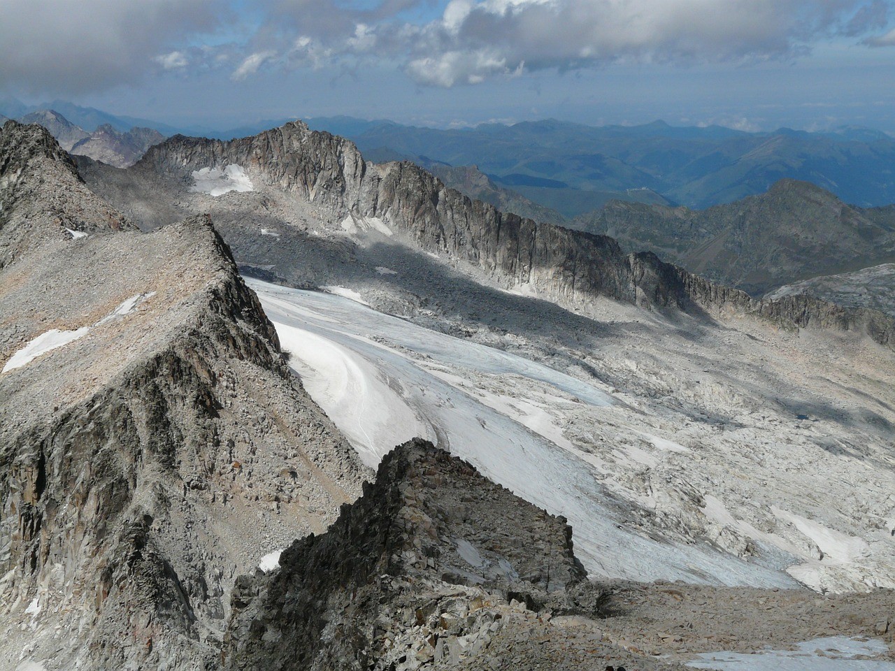 Die höchsten Berge in den Pyrenäen