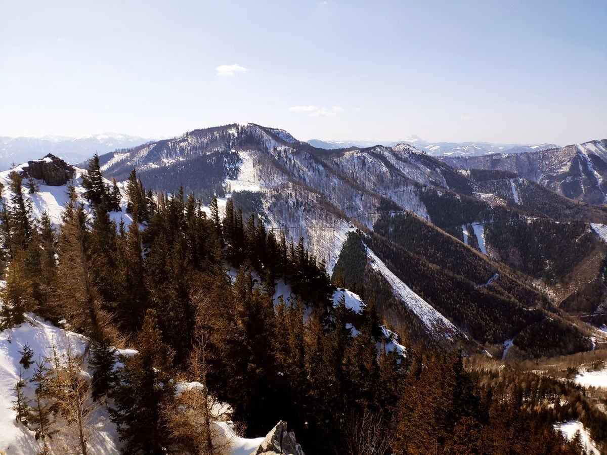 Die höchsten Berge in den Gutensteiner Alpen