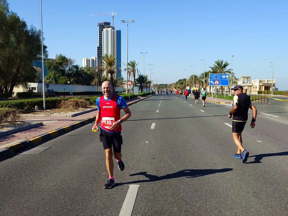 Kuwait Marathon 2024: Vaugn Kirkelund, DK