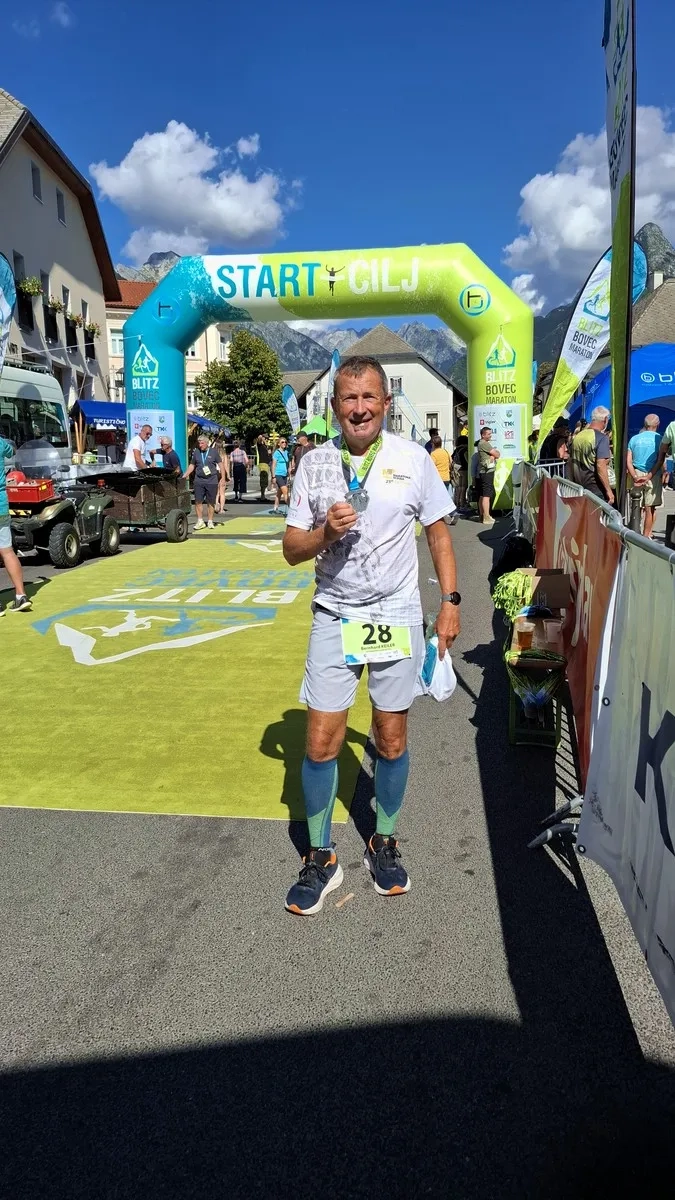 Blitz Bovec Marathon mit Bernhard Keiler.