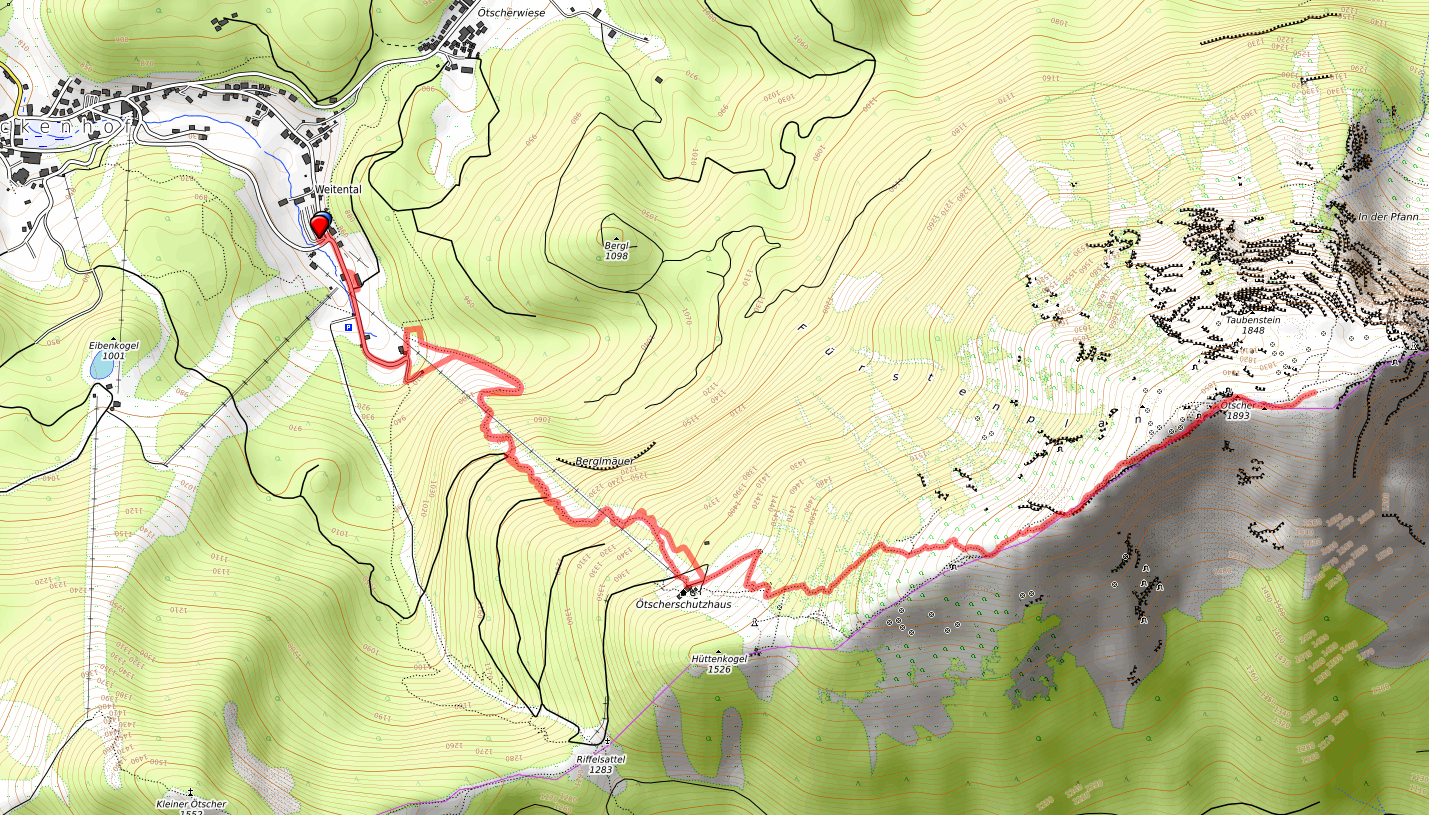 Ötscher Route bzw. Strecke