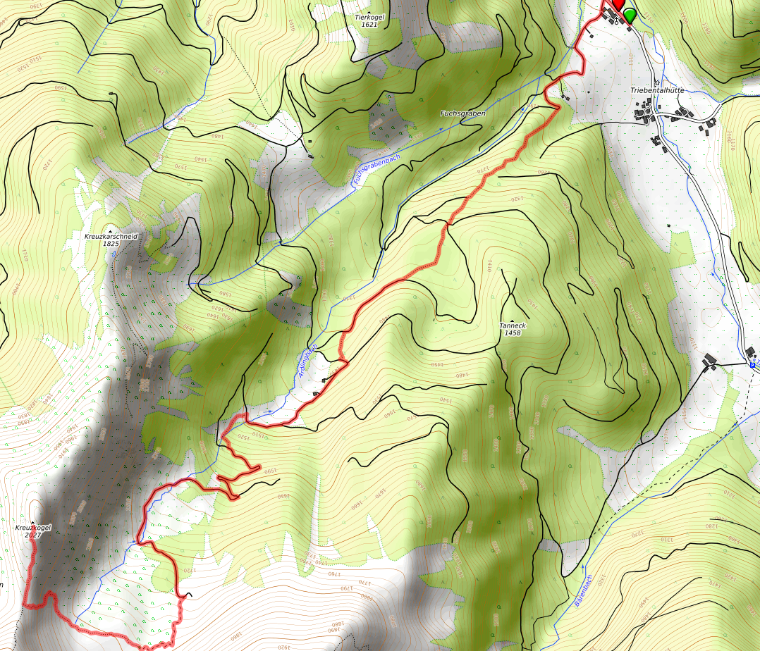 Kreuzkogel Normalweg 43 1635876816