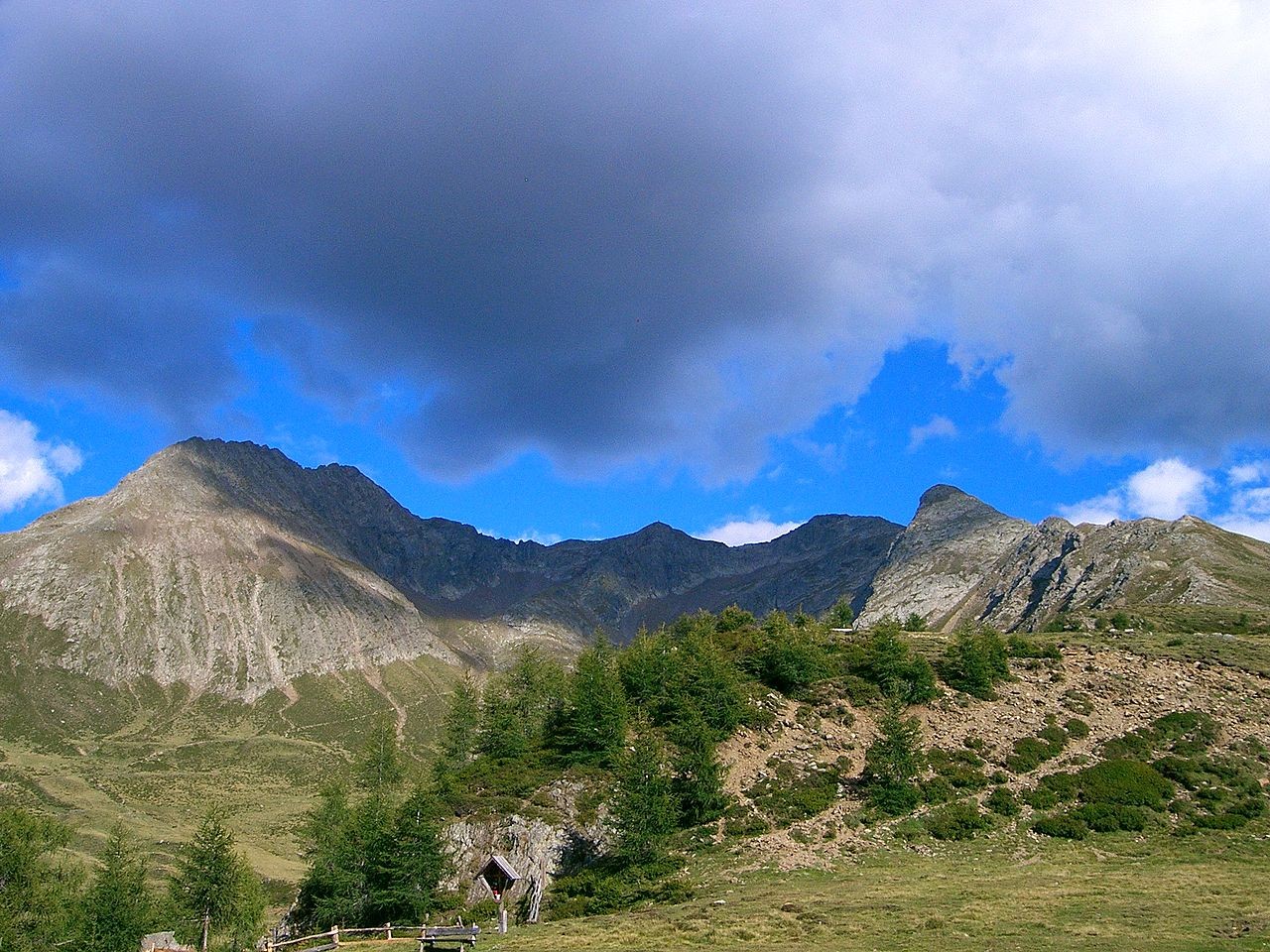 Die höchsten Berge in den Sarntaler Alpen