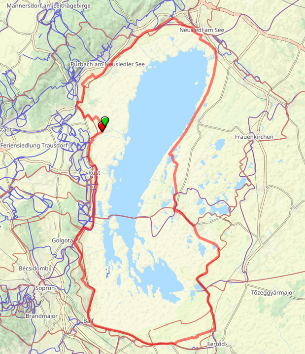 Burgenland Extrem Tour Strecke