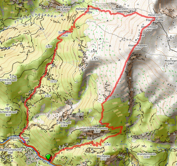 Stadelwandgraben Hoellental Schneeberg Klosterwappen 27 1642698558