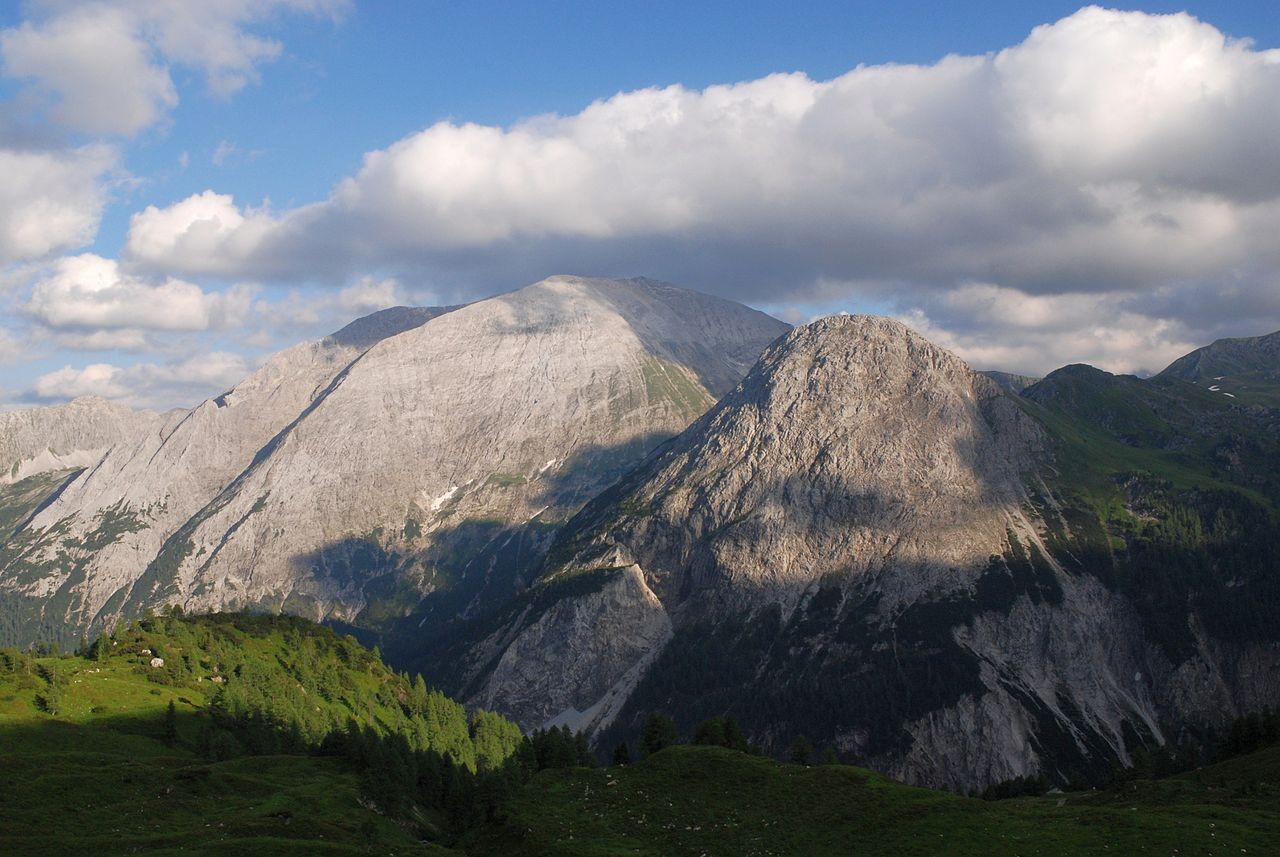 Die höchsten Berge in den Radstädter Tauern
