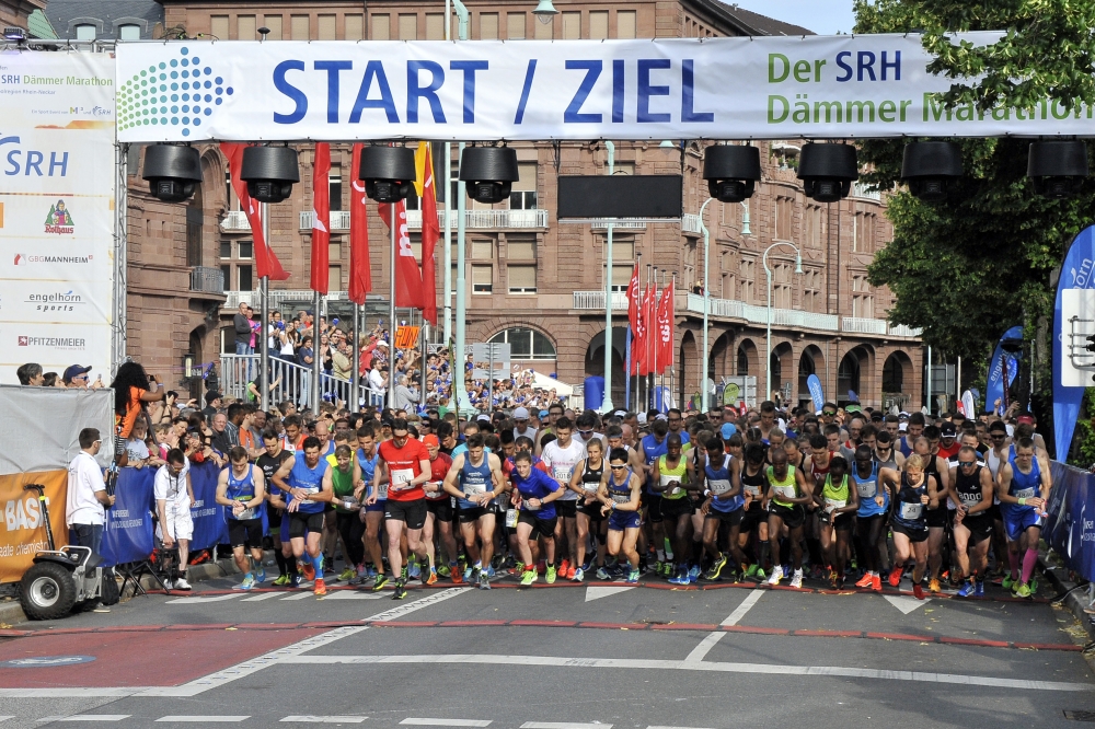 Dämmer Marathon Mannheim