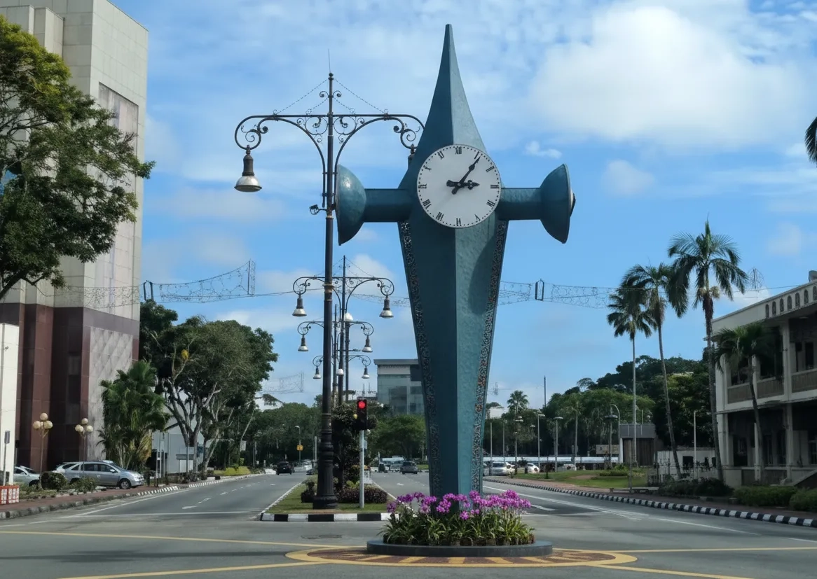 Brunei Marathon 10 Clock Tower Brunei