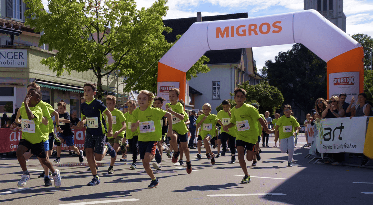 Kinderläufe in der Schweiz - Termine