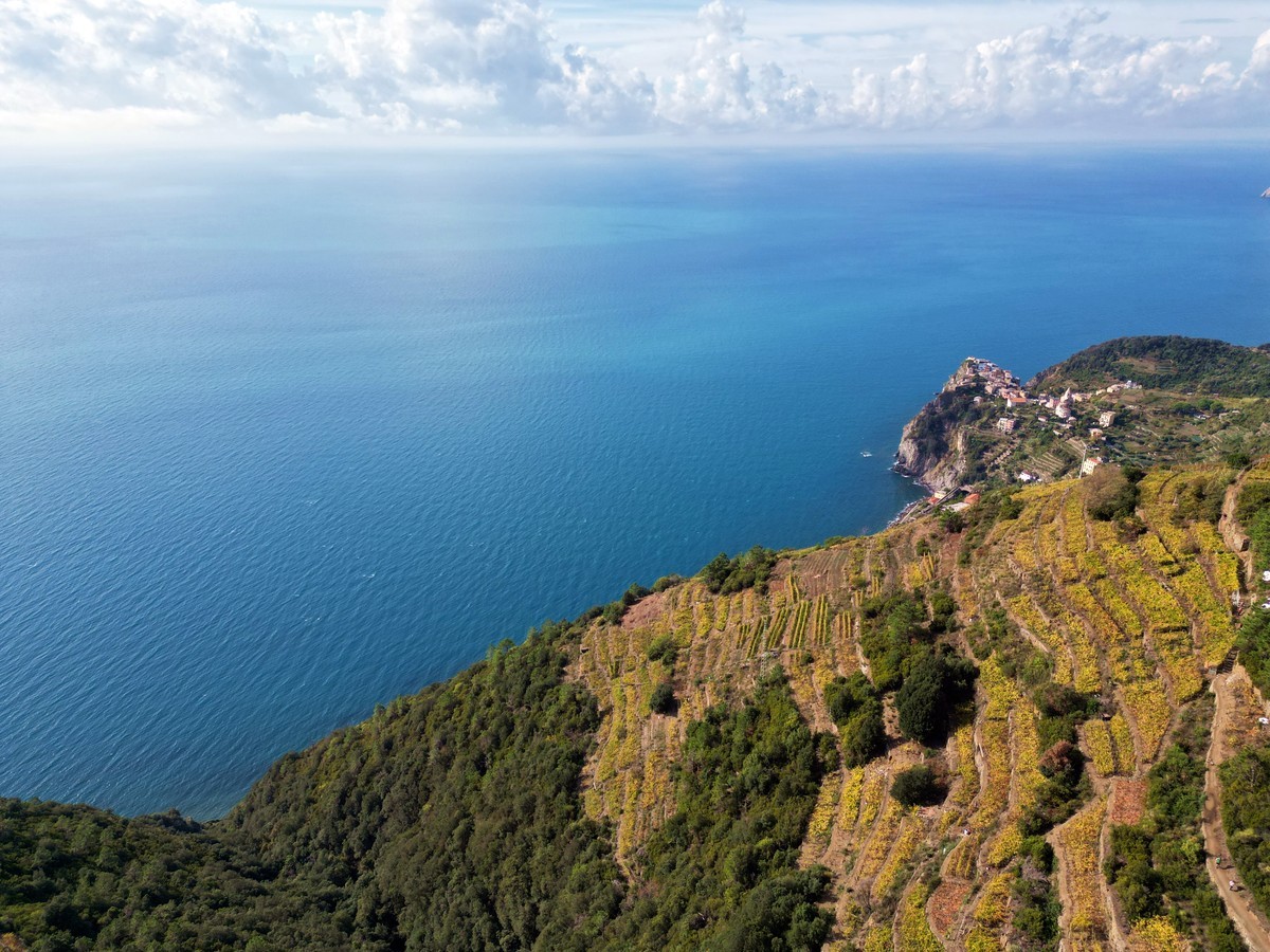 Das Panorama beim SciaccheTrail