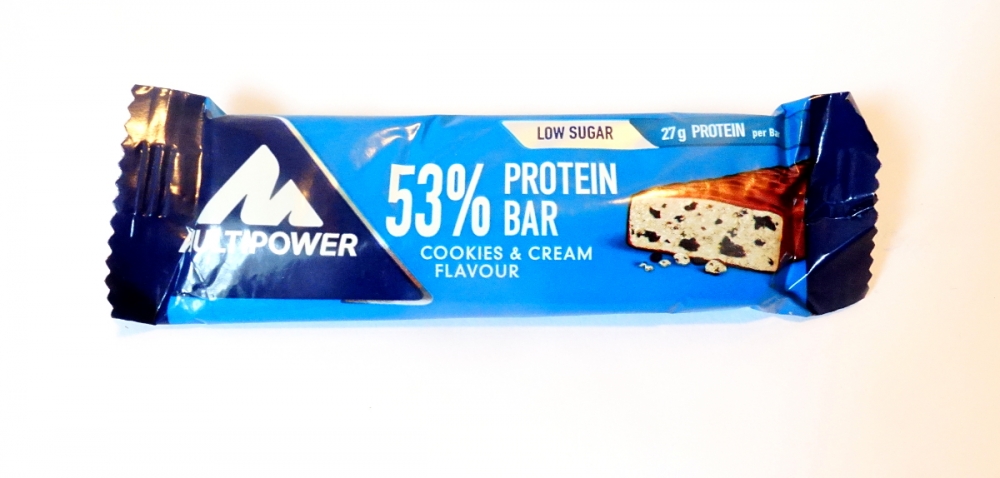 Energieriegel "Multipower 53 % Protein Bar" im Test