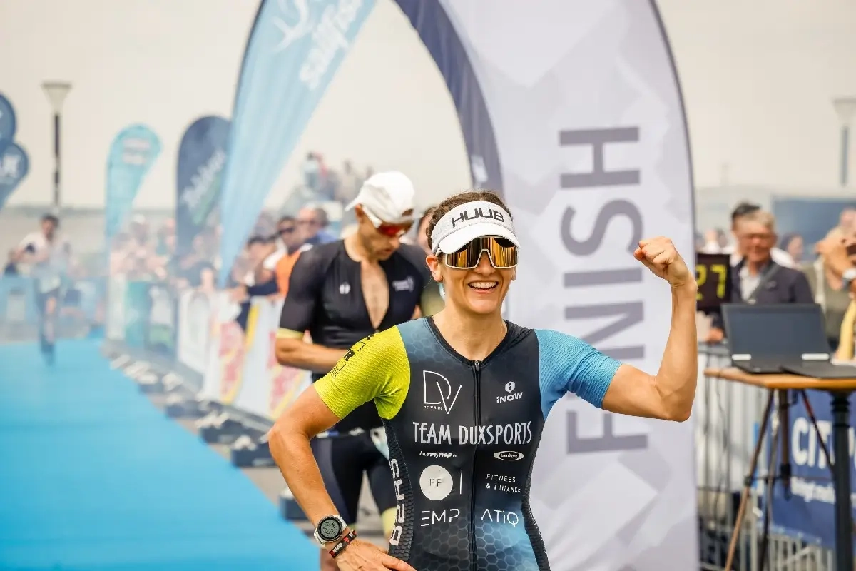 Steinhuder Meer Triathlon mit Siegerin Christina Paulus