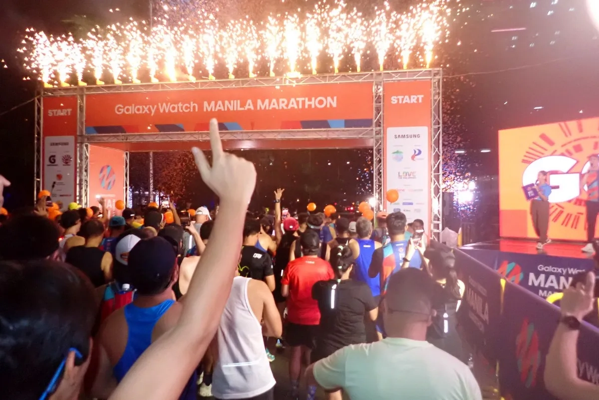 Start zum Manila Marathon
