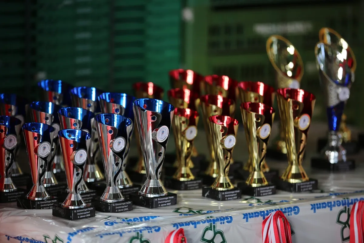 Simmeringer Haide Dreikönigslauf Pokale