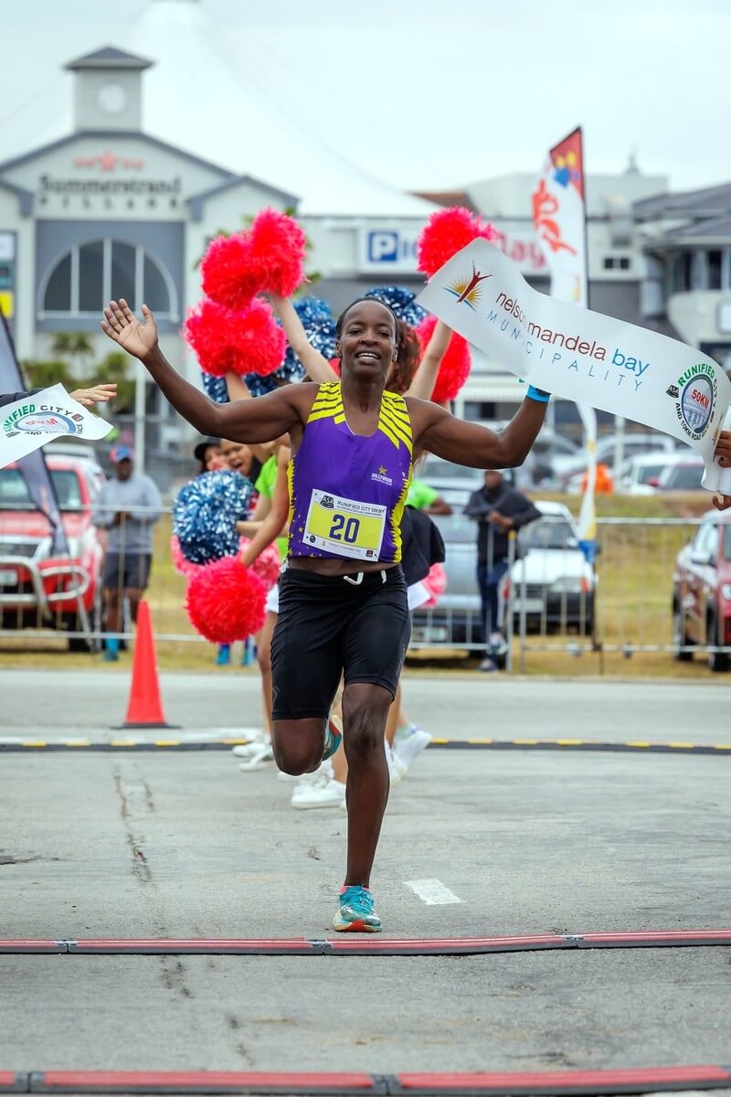 Siegerin 50km Runified City 2024