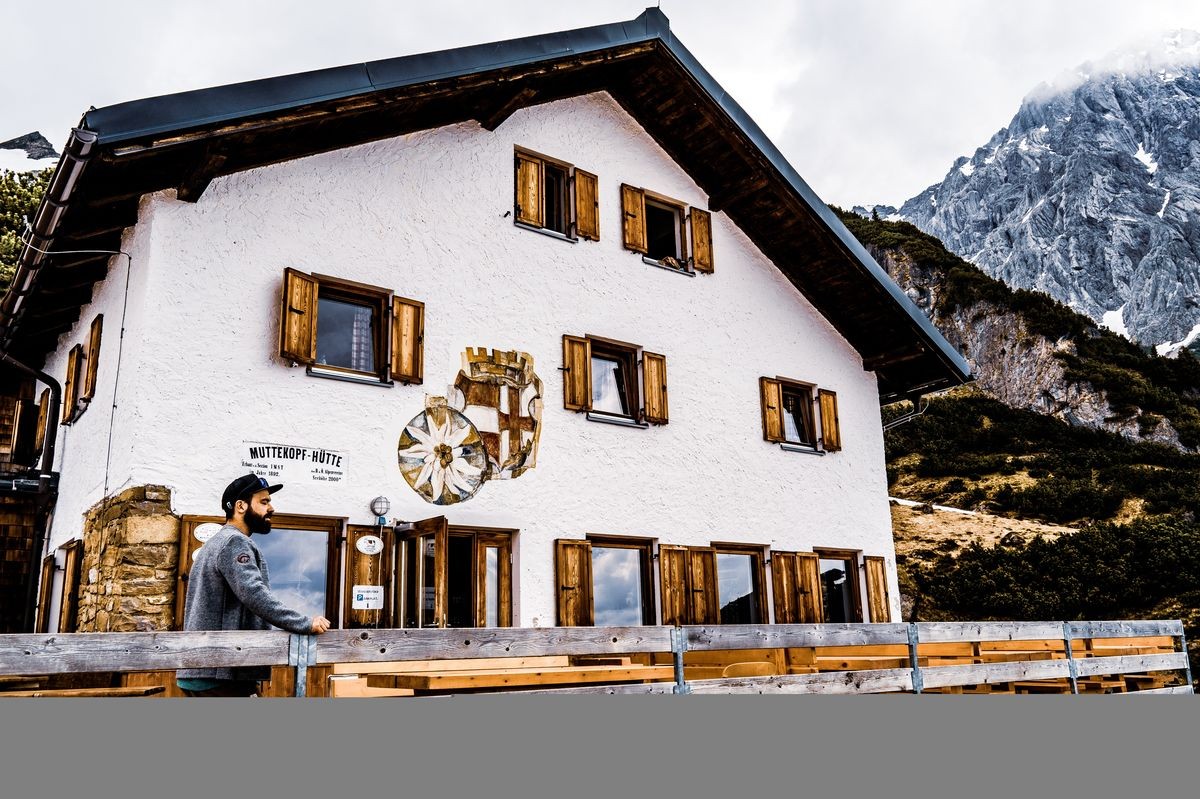 Die Muttekopfhütte in den Lechtaler Alpen