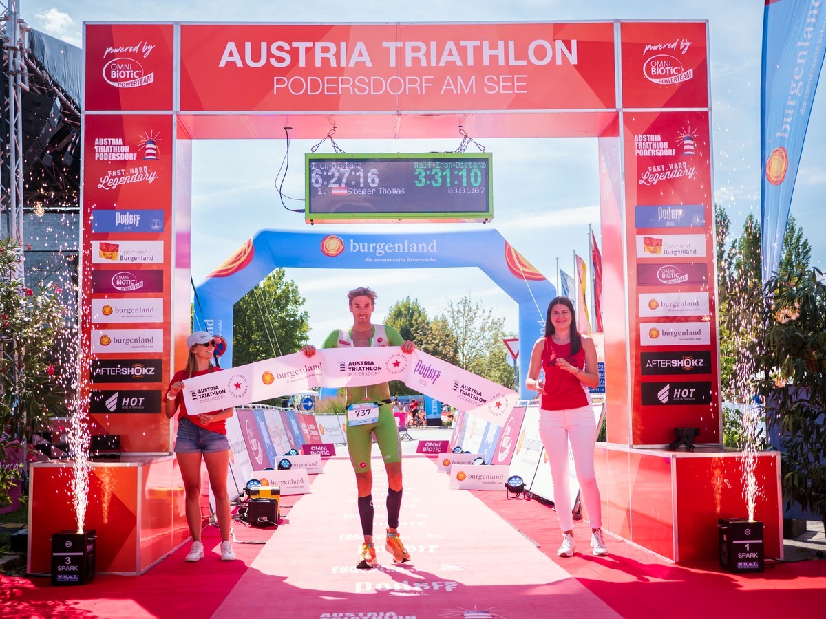Austria Triathlon Podersdorf, Halbdistanz 2022, Thomas Steger