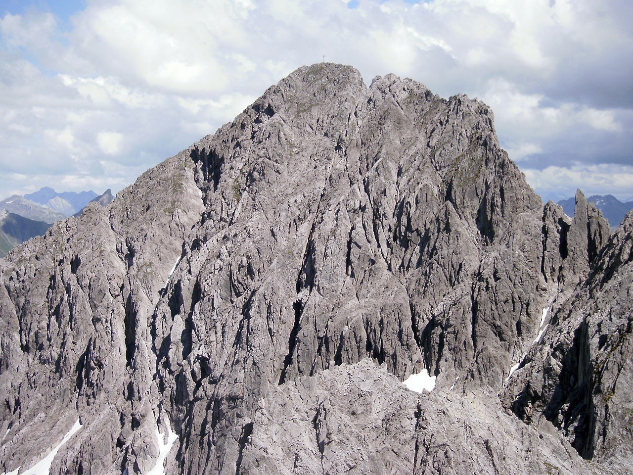 Die höchsten Berge im Lechquellengebirge