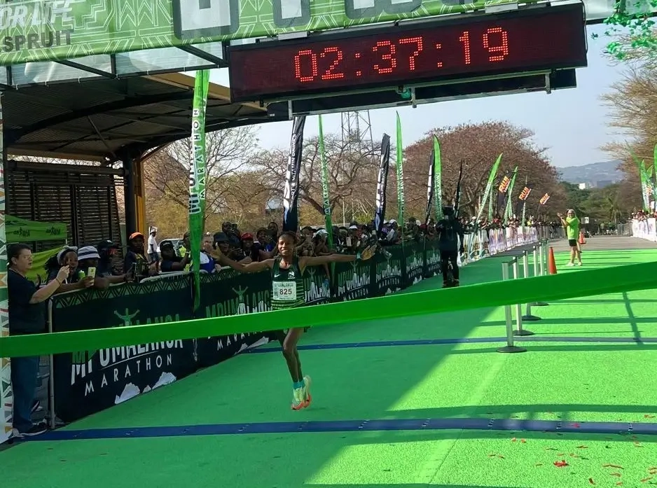 Mpumalanga Marathon Siegerin Tadu Nare