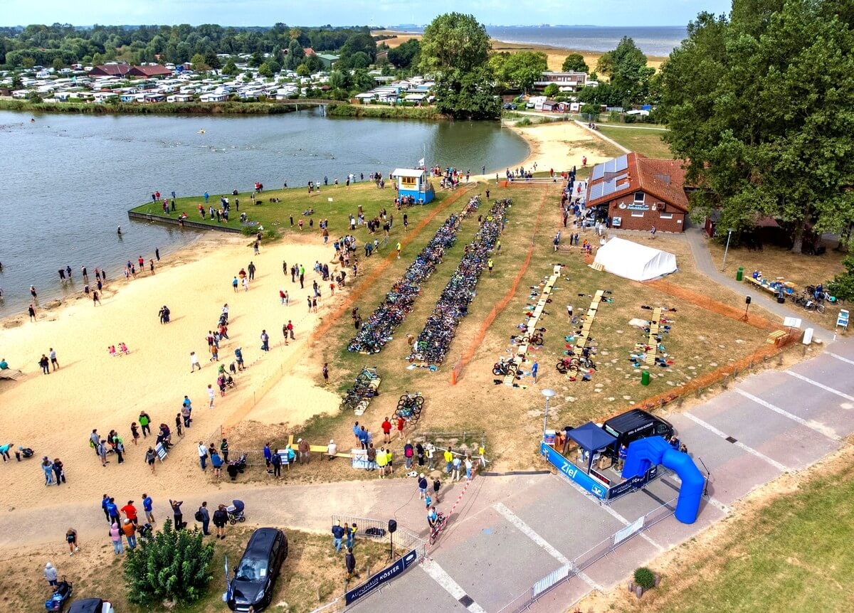 Triathlon Otterndorf 2022, Foto: © Veranstalter