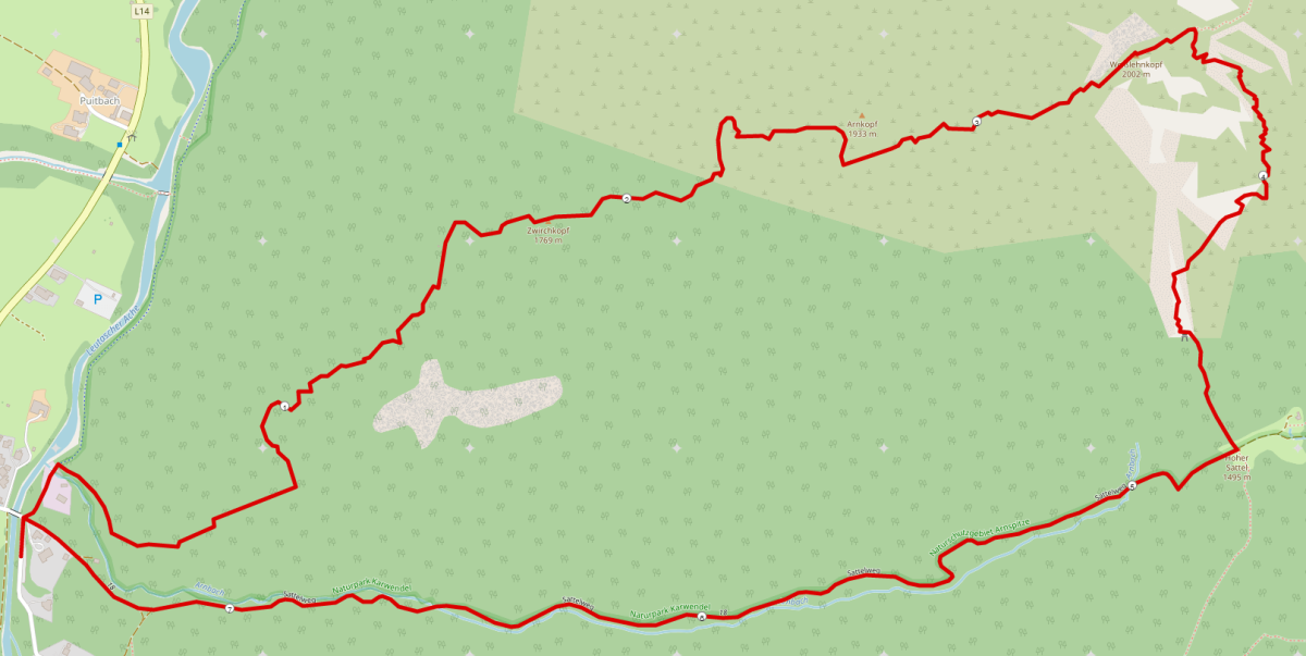 Weisslehnkopf Rundtour Wanderung 85 1684794811