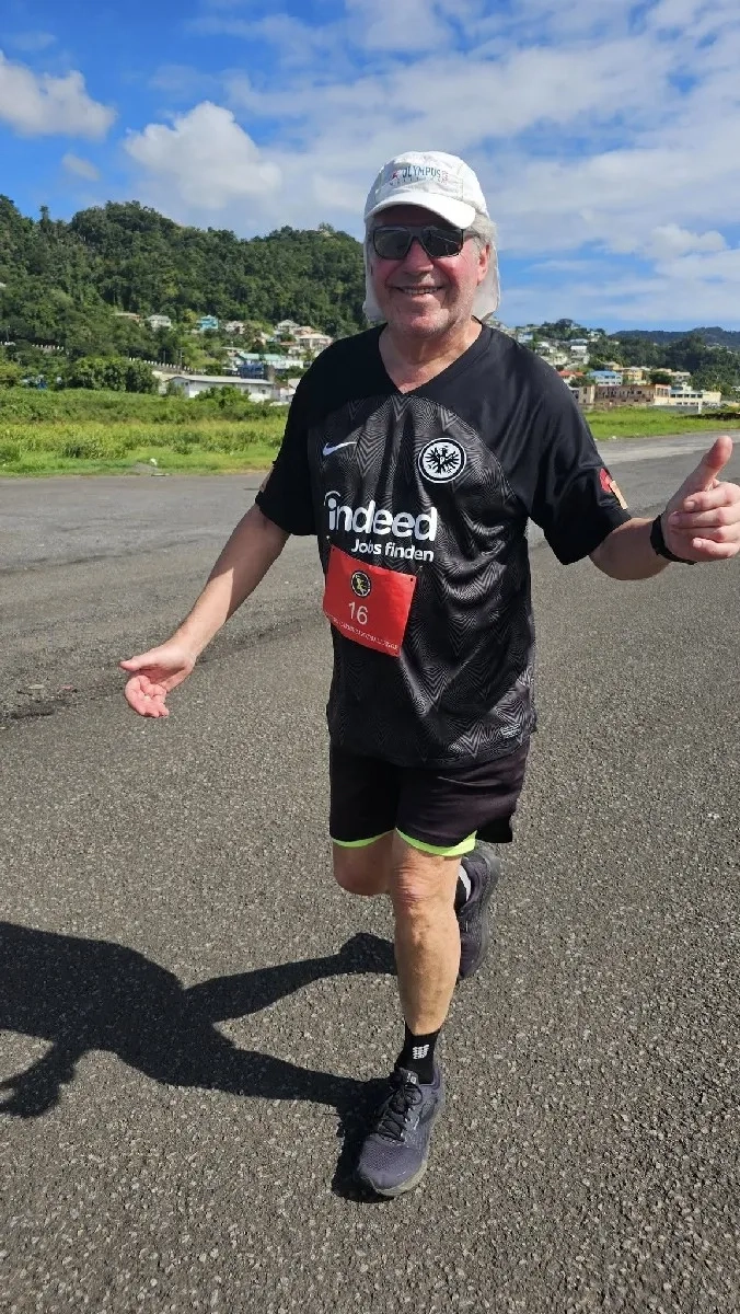 Volcanic Sand Marathon: Klaus Westphal auf der Überholspur